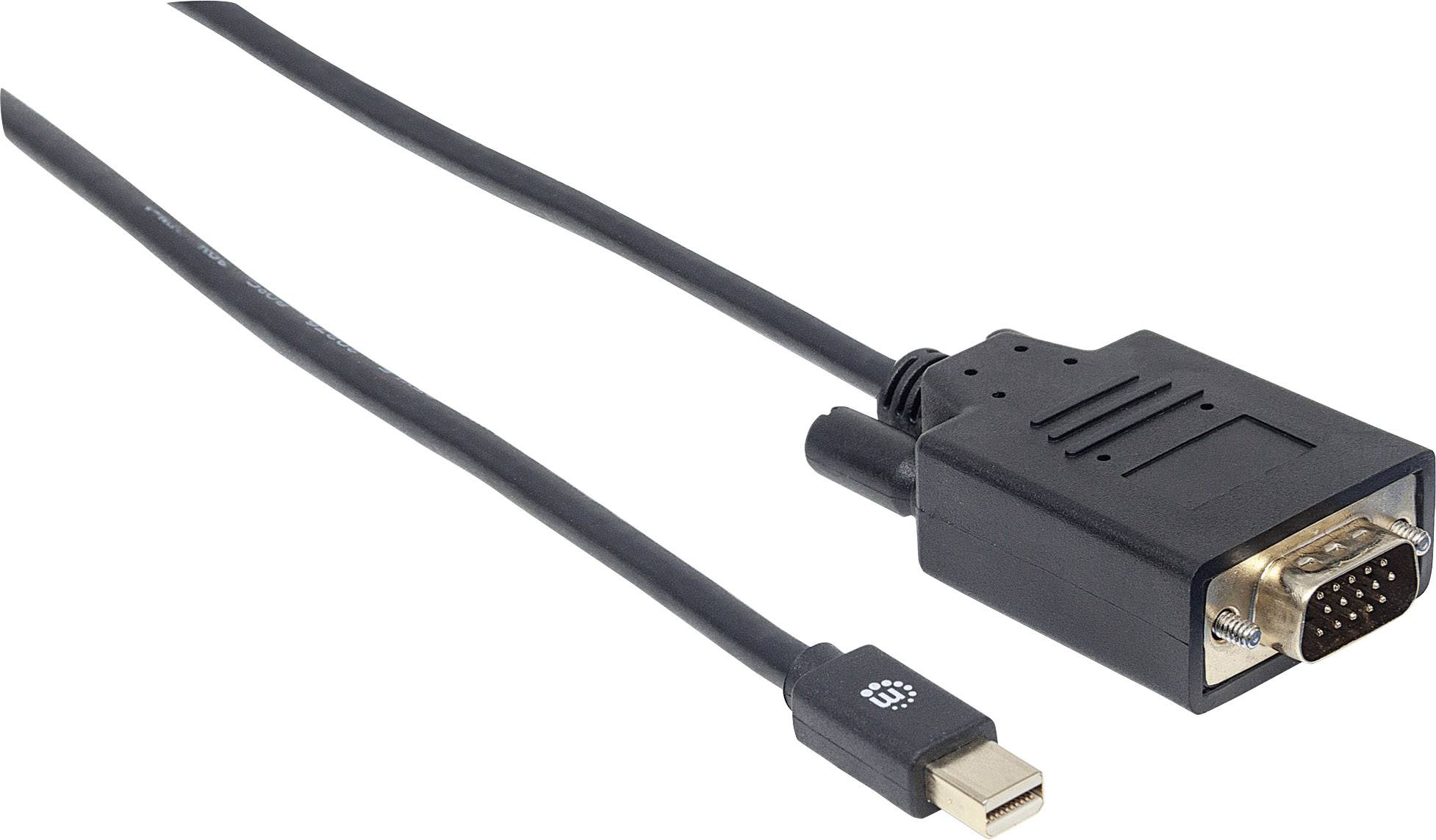 MANHATTAN Cavo da Mini DisplayPort 1.2a (Thunderbolt) a VGA Nero 1,8 m-1