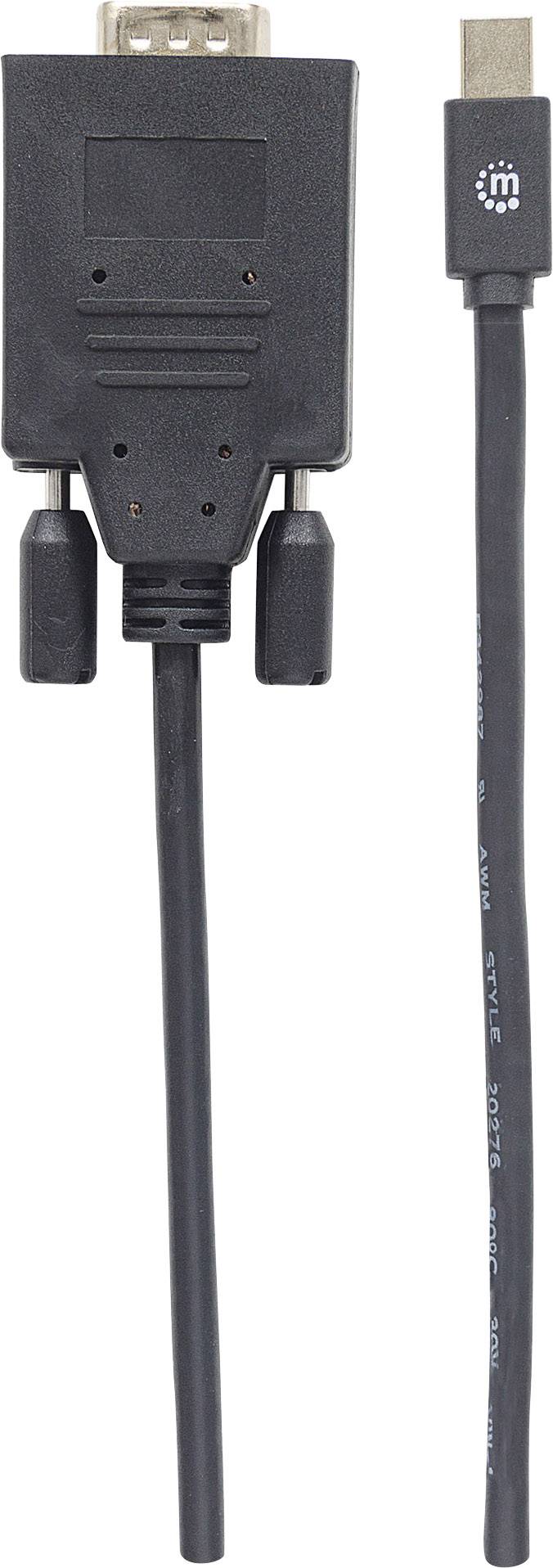 MANHATTAN Cavo da Mini DisplayPort 1.2a (Thunderbolt) a VGA Nero 1,8 m-3