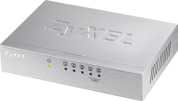 ZyXEL ES-105AV3-EU0101F 5x FE ES105A v3 Metall Switch di rete 5 Porte