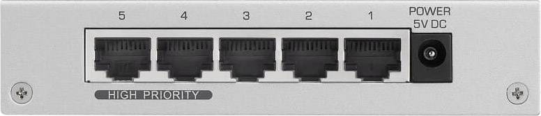 ZyXEL 5x FE ES105A v3 Metall Switch di rete 5 Porte-3