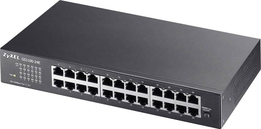 Zyxel GS1100-24E GIGABIT-ETHERNET-SWITCH, 24P IN (GS1100-24E-EU0101F)