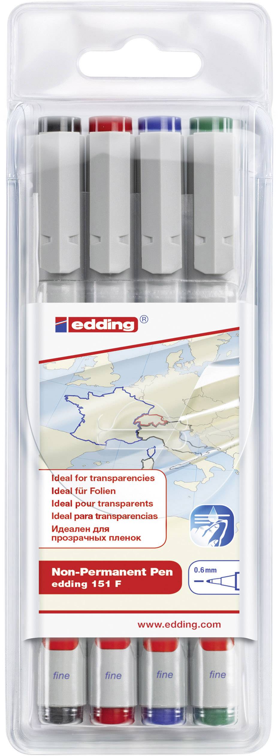 edding OHP-Marker 4-151-4 VE4 (4-151-4)-0