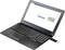 Un laptop con una chiavetta USB inserita mostra una schermata di accesso per l'inserimento di 'Nome utente' e 'Password' sullo schermo.