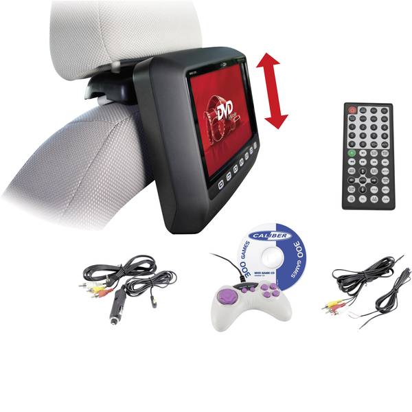 Sistemi DVD per poggiatesta auto - Caliber Audio Technology MHD109 Lettore DVD per poggiatesta con monitor Diagonale schermo=22.86 cm (9 pollici) - Sistemi DVD per poggiatesta auto - Caliber Audio Technology MHD109 Lettore DVD per poggiatesta con monitor Diagonale schermo=22.86 cm (9 pollici) -