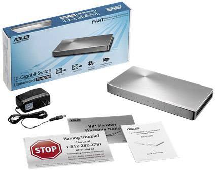 Asus 90IG02R0-BO3X00 XG-U2008 Switch di rete 8+2 porte 10 GBit/s-3