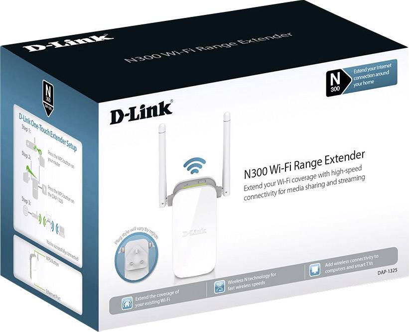 D-Link Ripetitore WLAN DAP-1325/E Wireless Range Extender N300 DAP-1325/E 300 MBit/s-6