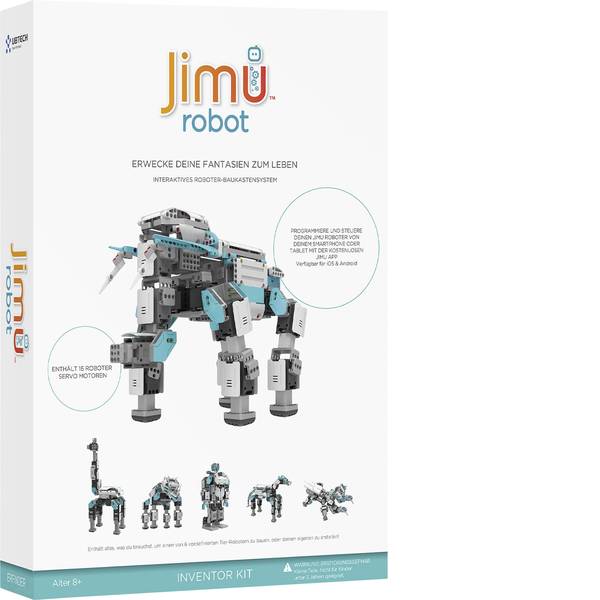 Robot in kit di montaggio - Ubtech Robot in kit da montare Jimu Robot Inventor Kit Modello (kit/modulo): KIT da costruire - Robot in kit di montaggio - Ubtech Robot in kit da montare Jimu Robot Inventor Kit Modello (kit/modulo): KIT da costruire -