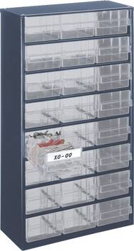 raaco  Cassettiera (L x L x A) 150 x 306 x 552 mm Scomparti: 24   Contenuto 1 pz.