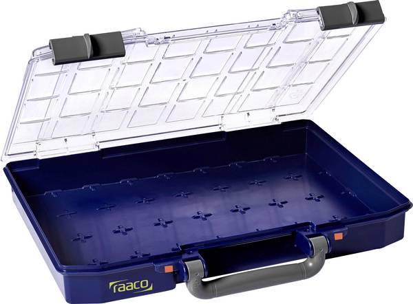 raaco CarryLite 55 4x8-0 Valigetta per minuteria (L x L x A) 337 x 278 x 57 mm Scomparti: 0 Incl. Impugnatura Scatola Contenuto 1 pz.