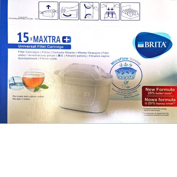 Caraffe dell`acqua e cartucce filtranti - Filtri per caraffa filtrante, 15x Brita Maxtra+ confezione risparmio - Caraffe dell`acqua e cartucce filtranti - Filtri per caraffa filtrante, 15x Brita Maxtra+ confezione risparmio -