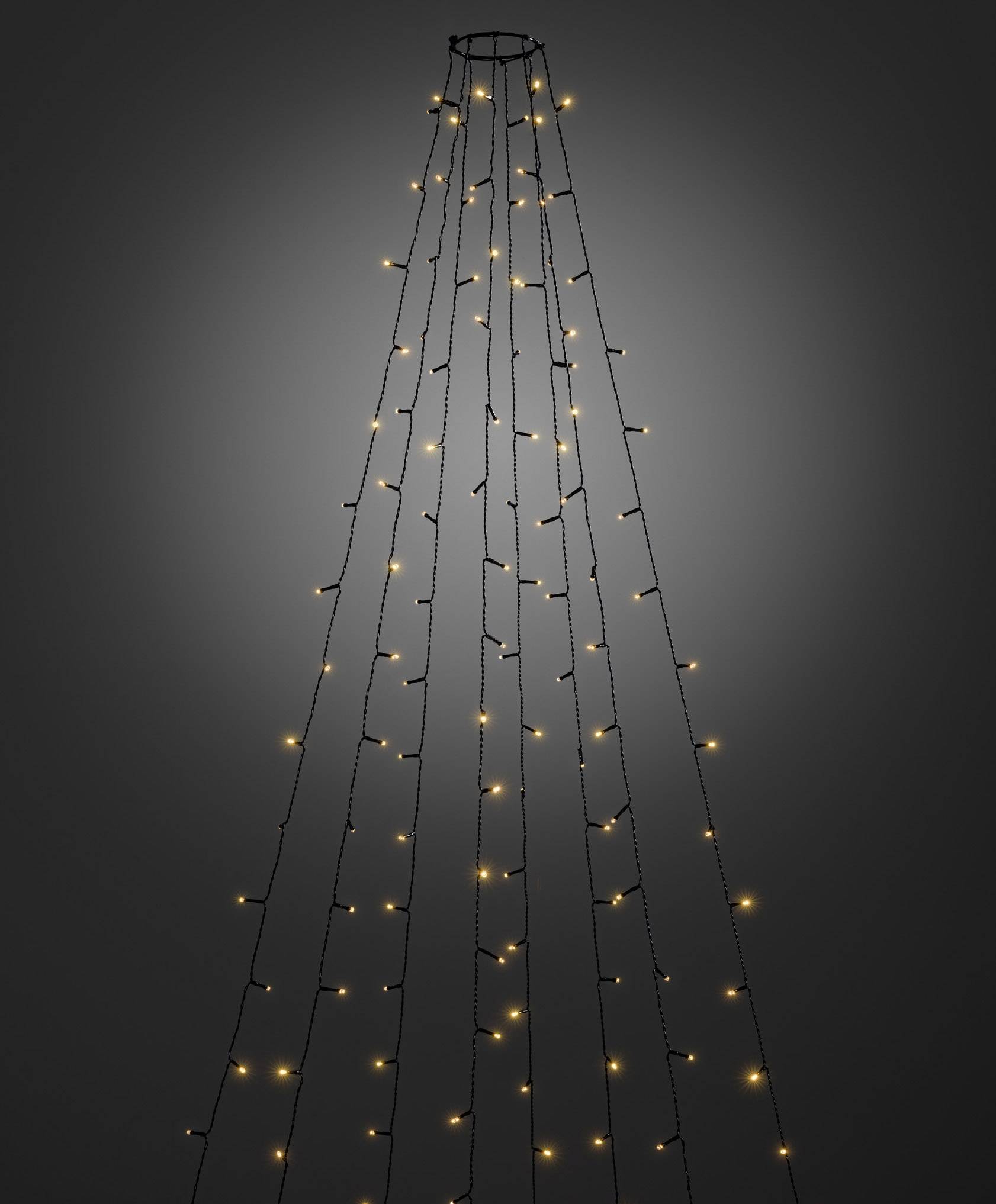 Luci Albero Di Natale Per Esterno Konstsmide 6320-810 Illuminazione per albero di natale esterno rete