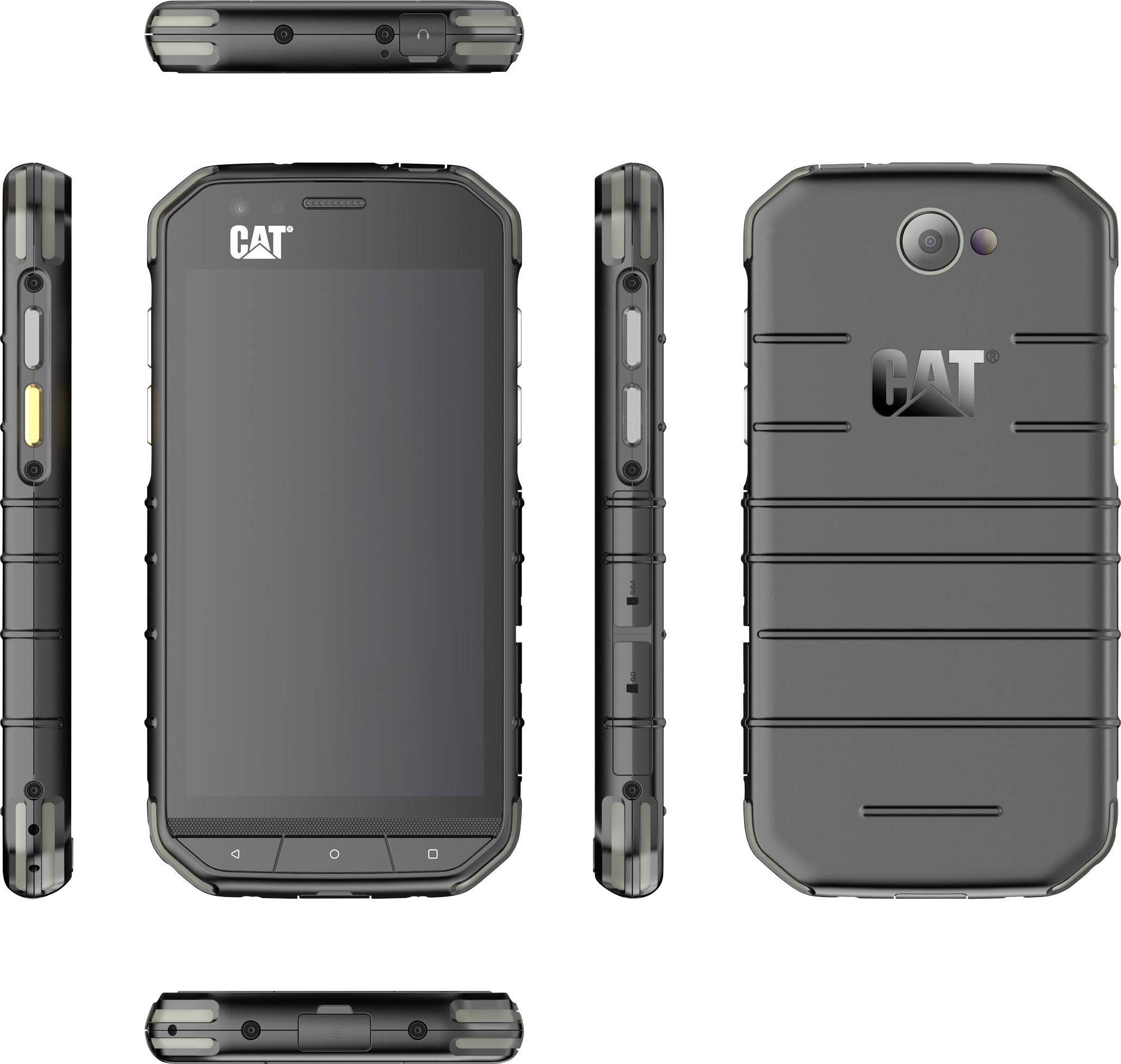 CAT S31 16 GB Nero Dual-SIM Android™ 7.0 Nougat 8 MPixel | Conrad.it