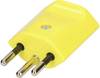 Max Hauri 132607 Spina Svizzera Plastica 250 V Giallo