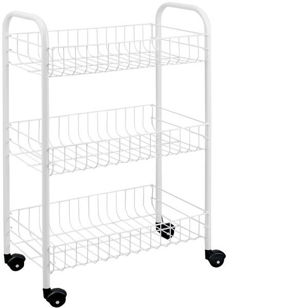 Utensili e accessori da cucina - Metaltex Siena Carrello portatutto 3 piani 41x23x63cm - Utensili e accessori da cucina - Metaltex Siena Carrello portatutto 3 piani 41x23x63cm -