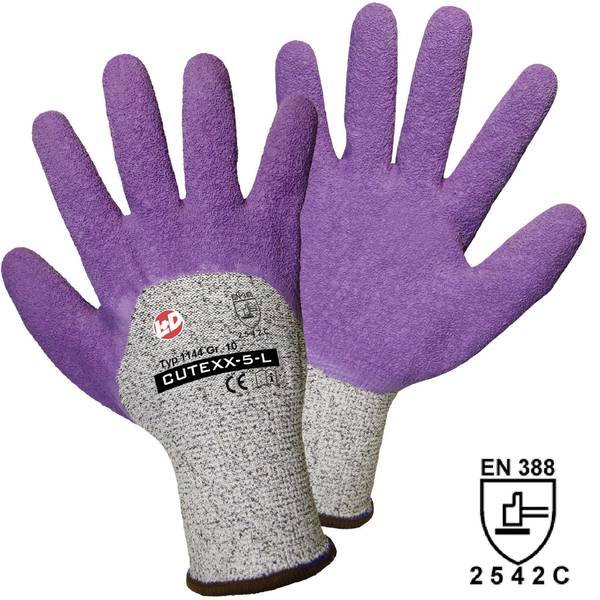 Guanti di protezione contro i tagli - Guanto di protezione dai tagli Fibra HPPE Taglia: 8, M EN 388 Livello protezione da taglio 5 L+D worky CUTEXX-5-L 1144-8 - Guanti di protezione contro i tagli - Guanto di protezione dai tagli Fibra HPPE Taglia: 8, M EN 388 Livello protezione da taglio 5 L+D worky CUTEXX-5-L 1144-8 -