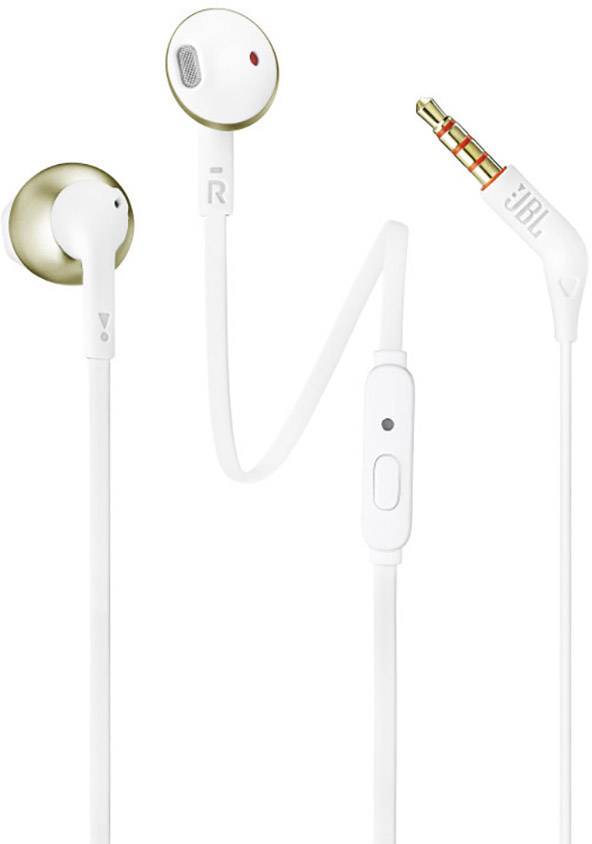 JBL Tune 205 Auricolare Cablato In-ear MUSICA Champagne, Oro JBLT205CGD