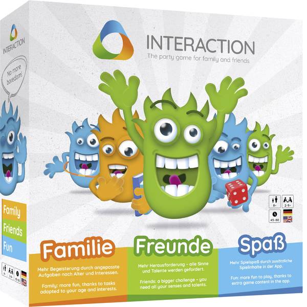 Giochi di società e per famiglie - INTERACTION – Das Partyspiel für Familie und Freunde - Giochi di società e per famiglie - INTERACTION – Das Partyspiel für Familie und Freunde -