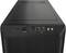 Case PC nero con porte USB 3.0, jack audio e un grande interruttore di accensione sul pannello frontale superiore.