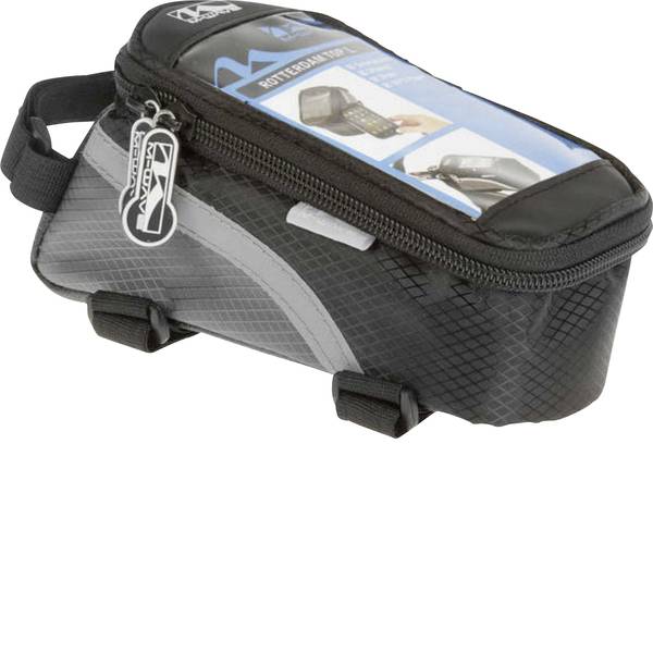 Borse da bicicletta - M-Wave Smartphone Top L Borsa per manubrio Nero, Grigio - Borse da bicicletta - M-Wave Smartphone Top L Borsa per manubrio Nero, Grigio -