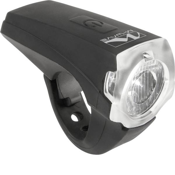 Luci per bicicletta - M-Wave Fanale anteriore APOLLON K 1.1 USB LED a batteria ricaricabile Nero - Luci per bicicletta - M-Wave Fanale anteriore APOLLON K 1.1 USB LED a batteria ricaricabile Nero -