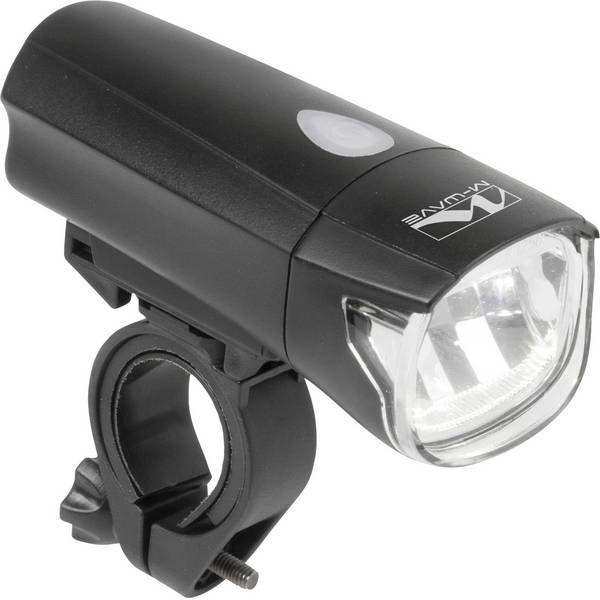 Luci per bicicletta - M-Wave Fanale anteriore APOLLON 1.3 1 Watt LED Nero - Luci per bicicletta - M-Wave Fanale anteriore APOLLON 1.3 1 Watt LED Nero -