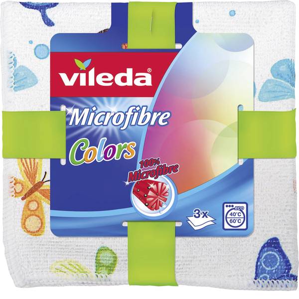 Pulizia della cucina e accessori - Panno multiuso microfibra Vileda Colors Design confezione da 3 pz - Pulizia della cucina e accessori - Panno multiuso microfibra Vileda Colors Design confezione da 3 pz -