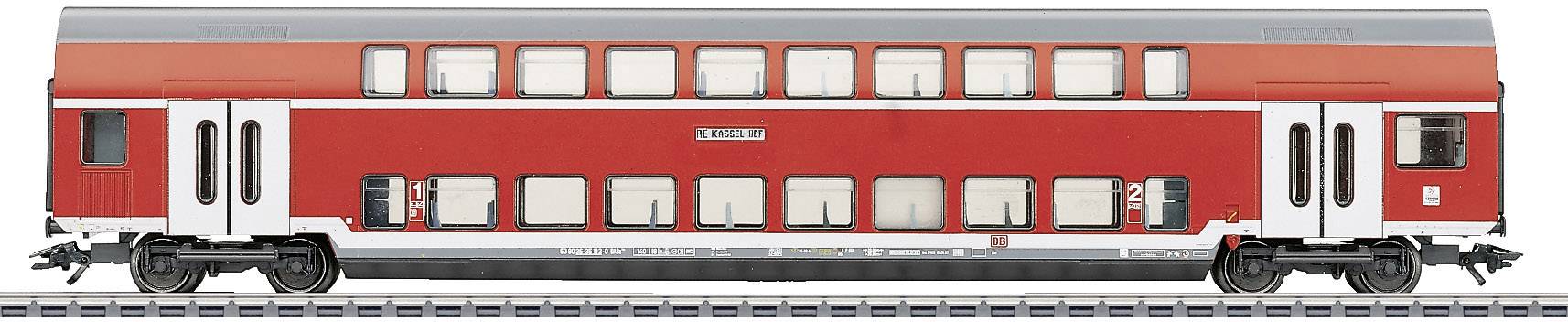 H0 1 carro a due piani di DB AG Märklin 43584 prima/seconda Classe