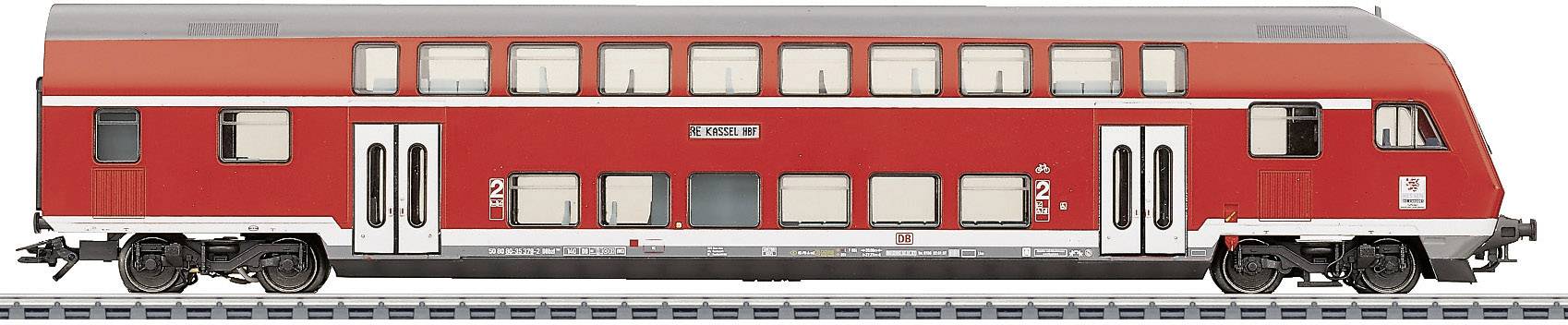 H0 1 carro a due piani di DB AG Märklin 43586 Vagone pilota