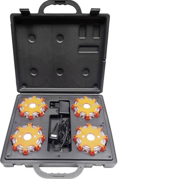 Sicurezza per veicoli - Warnblinkeuchte a LED kit 4 pz. Long Run con valigia Profi Power 2.420.030 (Ø x A) 120 mm x 40 mm - Sicurezza per veicoli - Warnblinkeuchte a LED kit 4 pz. Long Run con valigia Profi Power 2.420.030 (Ø x A) 120 mm x 40 mm -
