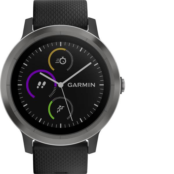 Dispositivi indossabili - Garmin vivoactive 3 black M/L Gunmetal Cardiofrequenzimetro GPS con sensore integrato L Canna di fucile - Dispositivi indossabili - Garmin vivoactive 3 black M/L Gunmetal Cardiofrequenzimetro GPS con sensore integrato L Canna di fucile -