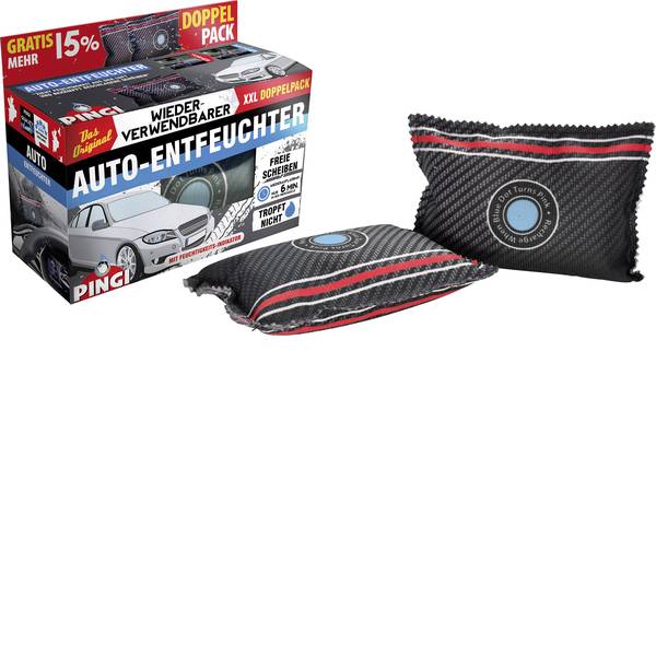 Articoli invernali per auto - Deumidificatore (L x L x A) 3.00 x 16.3 x 10.50 cm PINGI Carbone Per tutte le auto, roulotte, ecc. - Articoli invernali per auto - Deumidificatore (L x L x A) 3.00 x 16.3 x 10.50 cm PINGI Carbone Per tutte le auto, roulotte, ecc. -
