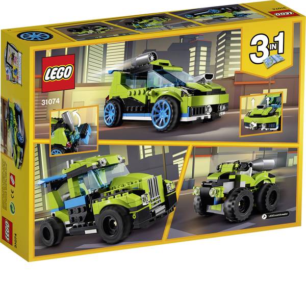 LEGOŽ CREATOR - LEGOŽ CREATOR 31074 Razzi del rally - LEGOŽ CREATOR - LEGOŽ CREATOR 31074 Razzi del rally -