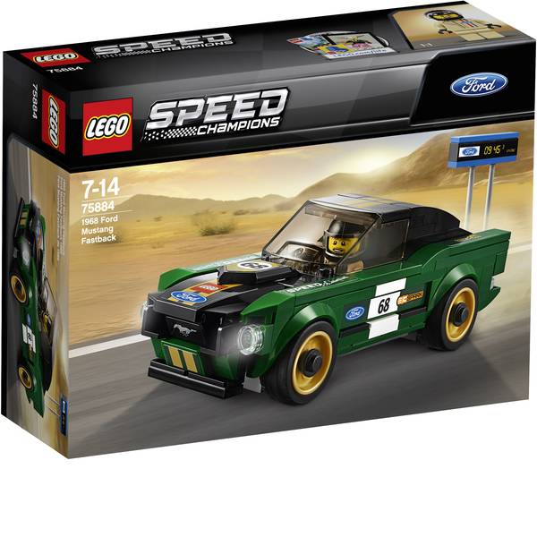 LEGOŽ Speed Champions - LEGOŽ SPEED CHAMPIONS 75884 Dal 1968 Ford Mustang quasi back - LEGOŽ Speed Champions - LEGOŽ SPEED CHAMPIONS 75884 Dal 1968 Ford Mustang quasi back -