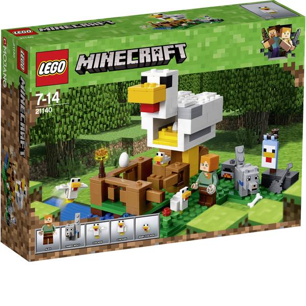 LEGOŽ Minecraft - LEGOŽ MINECRAFT 21140 Huhnerstall - LEGOŽ Minecraft - LEGOŽ MINECRAFT 21140 Huhnerstall -