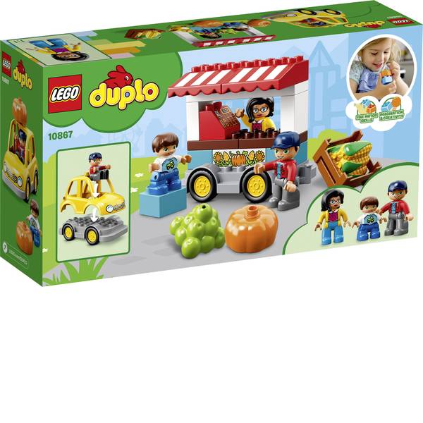 LEGOŽ DUPLO - LEGOŽ DUPLOŽ 10867 Realizzazione di mercato - LEGOŽ DUPLO - LEGOŽ DUPLOŽ 10867 Realizzazione di mercato -