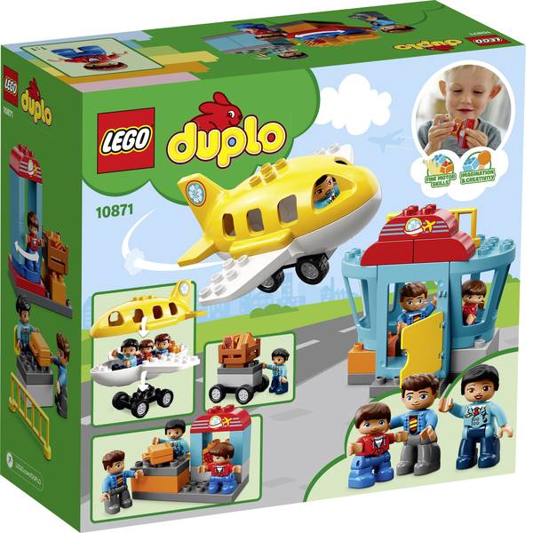 LEGOŽ DUPLO - LEGOŽ DUPLOŽ 10871 Aeroporti - LEGOŽ DUPLO - LEGOŽ DUPLOŽ 10871 Aeroporti -