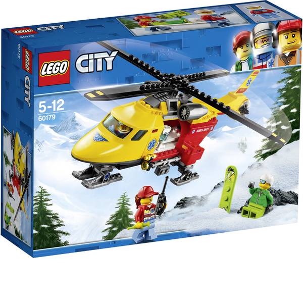 LEGOŽ City - LEGOŽ CITY 60179 Elicottero di salvataggio - LEGOŽ City - LEGOŽ CITY 60179 Elicottero di salvataggio -