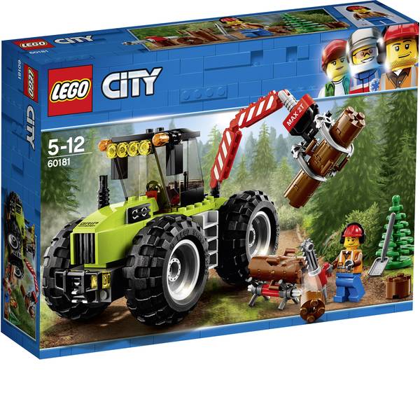 LEGOŽ City - LEGOŽ CITY 60181 Trattore per attivitŕ forestali - LEGOŽ City - LEGOŽ CITY 60181 Trattore per attivitŕ forestali -