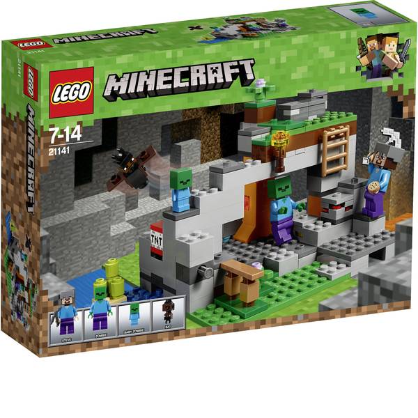 LEGOŽ Minecraft - LEGOŽ MINECRAFT 21141 Zombie grotta - LEGOŽ Minecraft - LEGOŽ MINECRAFT 21141 Zombie grotta -