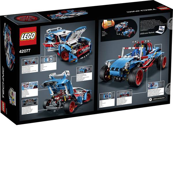LEGOŽ Technic - Modello da costruire, auto da rally LEGOŽ TECHNIC 42077 - LEGOŽ Technic - Modello da costruire, auto da rally LEGOŽ TECHNIC 42077 -