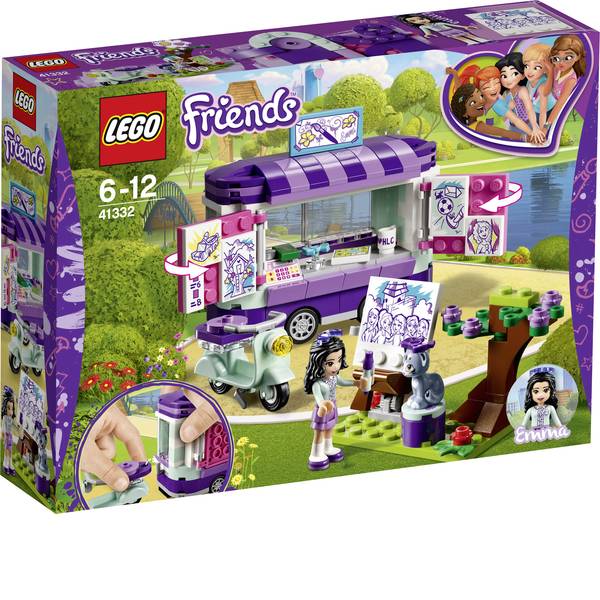 LEGOŽ Friends - LEGOŽ FRIENDS 41332 Rollender arte chiosco di Emma - LEGOŽ Friends - LEGOŽ FRIENDS 41332 Rollender arte chiosco di Emma -