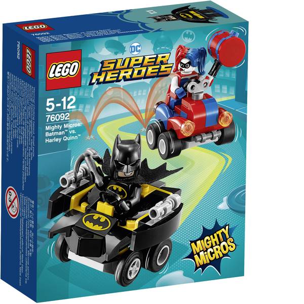 LEGOŽ DC Universe Super Heroes - LEGOŽ DC COMICS SUPER HEROES 76092 Mighty micro: Batman vs. Harley Quinn - LEGOŽ DC Universe Super Heroes - LEGOŽ DC COMICS SUPER HEROES 76092 Mighty micro: Batman vs. Harley Quinn -