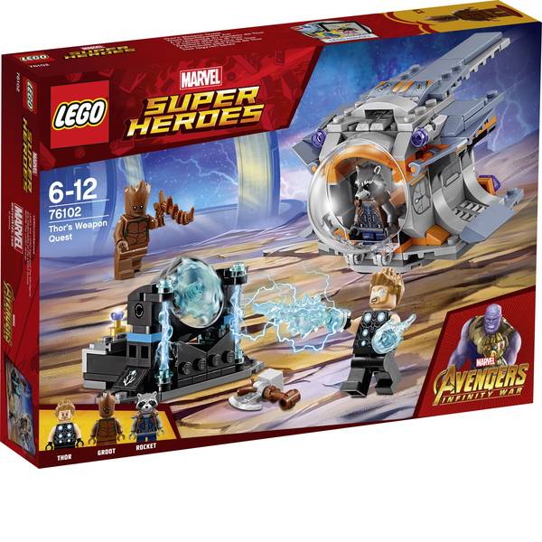 LEGOŽ Marvel Super Heroes - LEGOŽ MARVEL SUPER HEROES 76102 Thors Storm Breaker ascia - LEGOŽ Marvel Super Heroes - LEGOŽ MARVEL SUPER HEROES 76102 Thors Storm Breaker ascia -