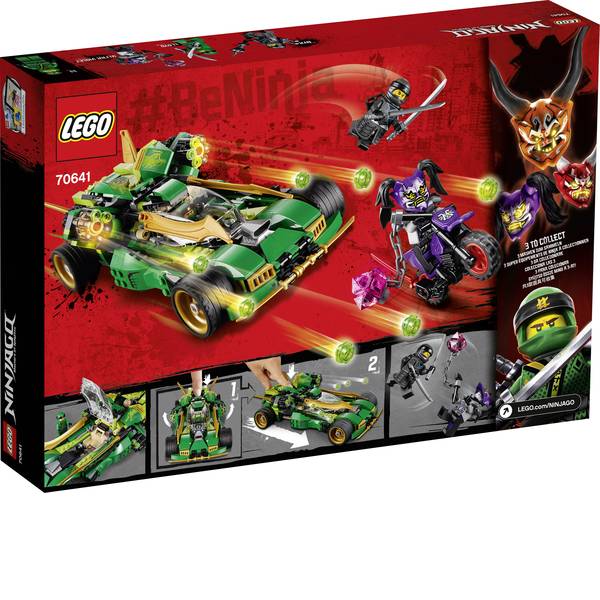 LEGOŽ Ninjago - LEGOŽ NINJAGO 70641 Bolide notturna lloyd - LEGOŽ Ninjago - LEGOŽ NINJAGO 70641 Bolide notturna lloyd -