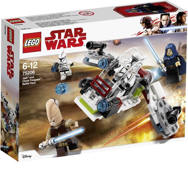 LEGOŽ STAR WARS - LEGOŽ STAR WARS 75206 Jedi e Clone Trooper Imperiali Battle Pack - LEGOŽ STAR WARS - LEGOŽ STAR WARS 75206 Jedi e Clone Trooper Imperiali Battle Pack -