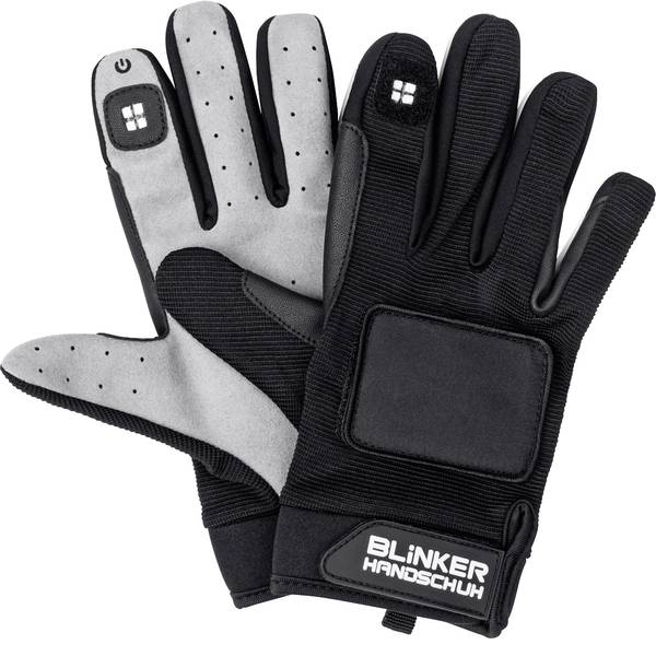 Guanti da bicicletta - Guanti Blinker Handschuh 0501 Nero lungo M/L - Guanti da bicicletta - Guanti Blinker Handschuh 0501 Nero lungo M/L -