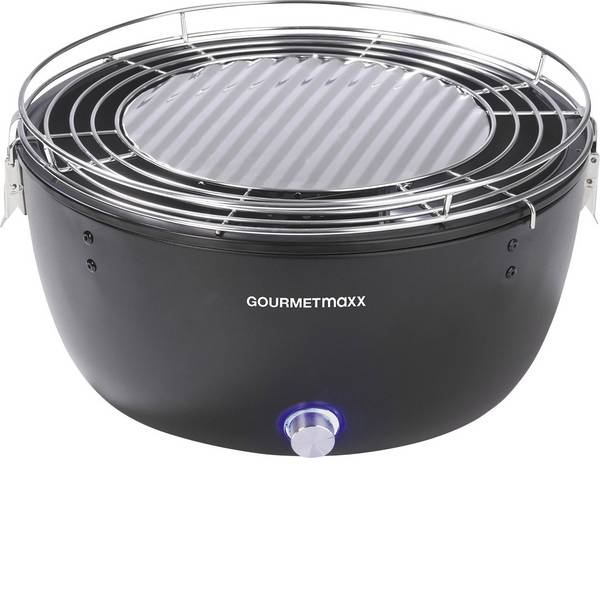 Grill - GourmetMaxx 03898 A carbonella Griglia Zona barbecue (diametro)=230 mm Nero - Grill - GourmetMaxx 03898 A carbonella Griglia Zona barbecue (diametro)=230 mm Nero -