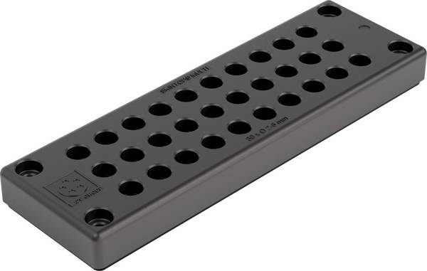 LAPP SKINTOP® MULTI Version 3 Piastra di ingresso per cavi multipli Resistente ai raggi UV Ø (max.) 6 mm Spessore piastra (max.) 14 mm Policarbonato 1 pz.