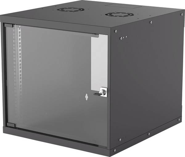 Intellinet Basic Line 9HE Armadio rack da parete 19" (L x A x P) 540 x 487 x 560 mm 9 U Nero (RAL 9005)