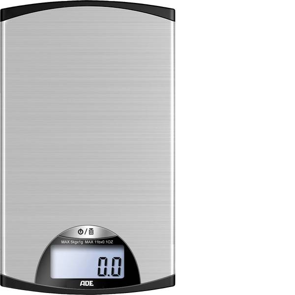 Bilance da cucina - ADE KE 850 Kylie Bilancia da cucina digitale Argento-Nero - Bilance da cucina - ADE KE 850 Kylie Bilancia da cucina digitale Argento-Nero -